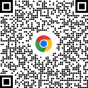 QR-код для скачивания браузера Chrome на мобильное устройство